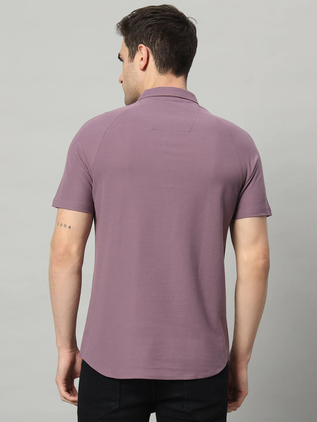 Half Sleeve Shirt - Dynamic Purple