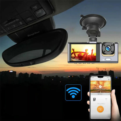 ⏰2025 Black Friday Sale 50% OFF🎄170° Wide-Angle Dash Cam with Dual Lens – 1080P HD