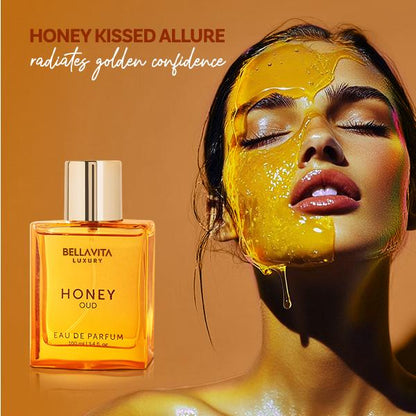 Luxury's Honey Oud | Eau de Parfum 100ml (3.4 fl oz) | Patchouli, Vanilla, Bergamot | Floral & Spicy | Made with Clean & Vegan Essentials Oils | Cruelty Free Fragrance Perfume