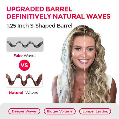 🔥 2025 New🧡Final 6 Hours: 60% OFF COMPACT Hair Waver Crimper