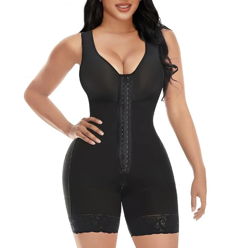 ✨HOT SALE 49% OFF✨🎄50K+ SOLD:Colombianas Shapewear for Women Tummy Control Full Shapewear Butt Lifter with Zipper Crotch