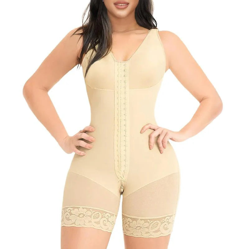 ⏰Limited-Time Offer✨Women Tummy Control Full Shapewear Butt Lifter with Zipper Crotch