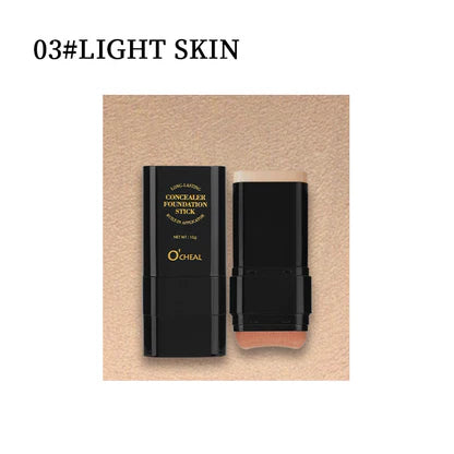 💥LAST DAY PROMOTION - 50%OFF🔥 Foundation Concealer Stick Dual-ended brush head for flawless skin