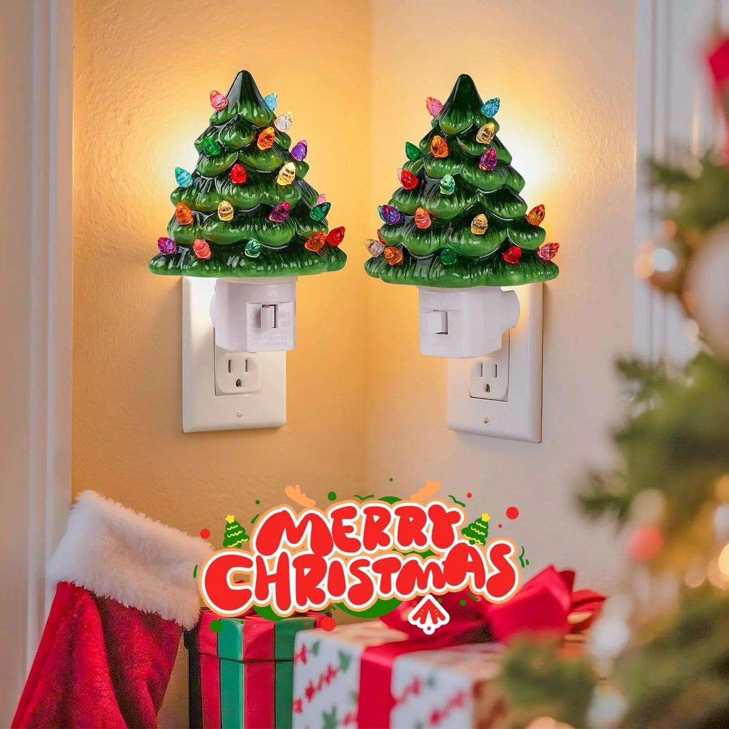 ⏰Christmas Limited Sale 60% OFF!!🎄50K+ SOLD! 🎁✨Christmas Tree Night Light