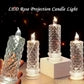 Set of 4 Crystal LED Candle Lights – Create a Romantic Ambiance