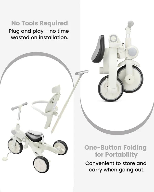 Super Sale🛒 Today Only⏰ -  7-in-1 Grow-with-Me Toddler Tricycle🔥