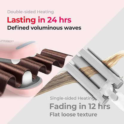 🔥 2025 New🧡Final 6 Hours: 60% OFF COMPACT Hair Waver Crimper