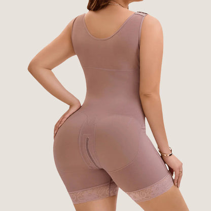 ✨HOT SALE 49% OFF✨🎄50K+ SOLD:Colombianas Shapewear for Women Tummy Control Full Shapewear Butt Lifter with Zipper Crotch
