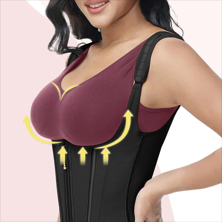 🛒💨LAST DAY SALE 49% OFF🎁💣- Faja Chaleco Doble Cinturilla