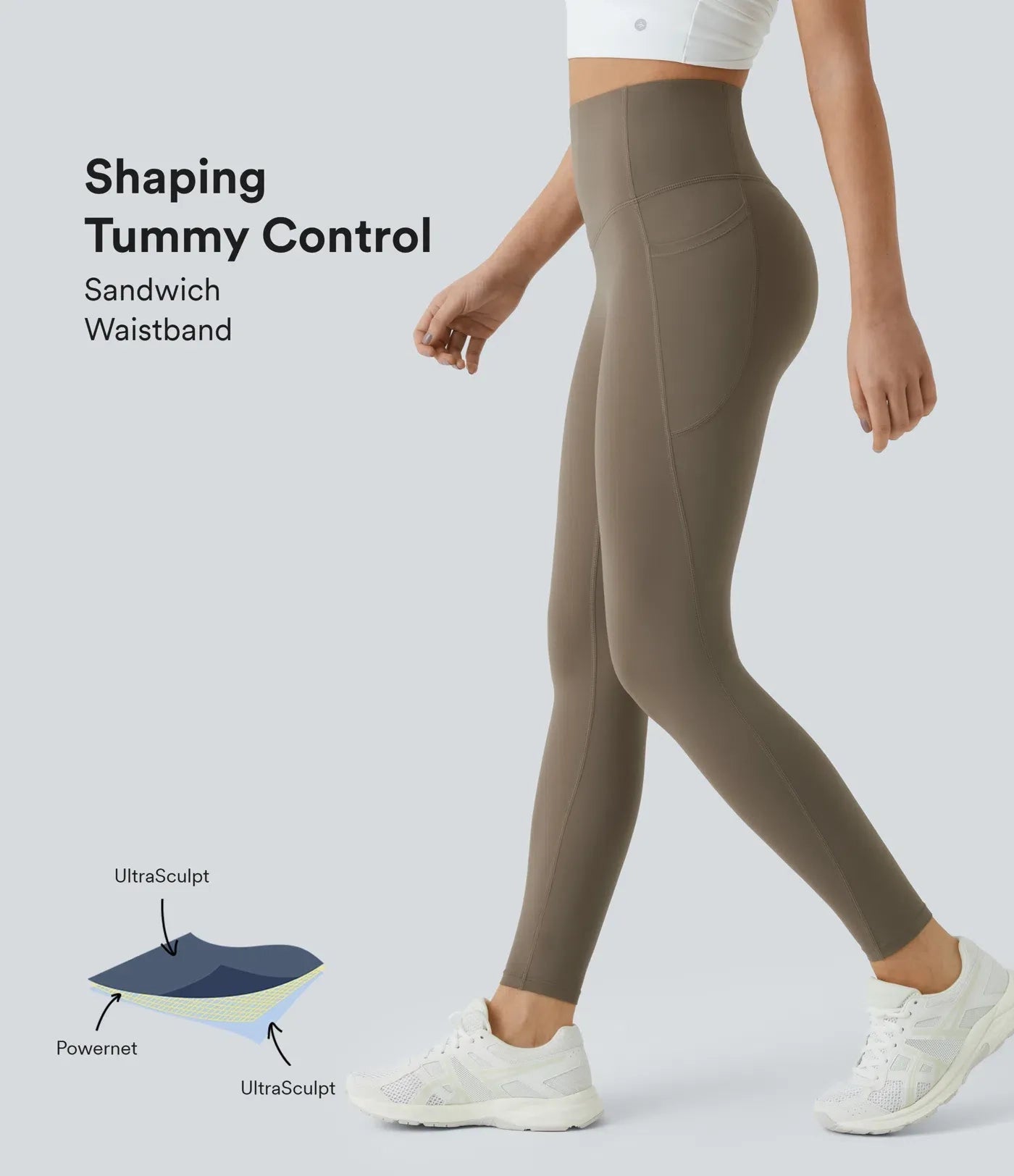 ⏰Last Day Special Sale -🔥High Waisted Tummy Control Butt Lifting Shaping Training Leggings🎁🎁