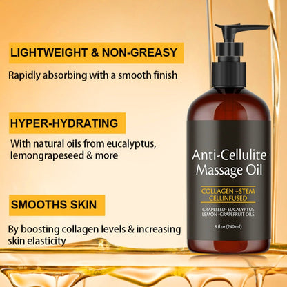 💎Final 3 Hours: 60%OFF🔥Naturals Cellulite Massage Oil