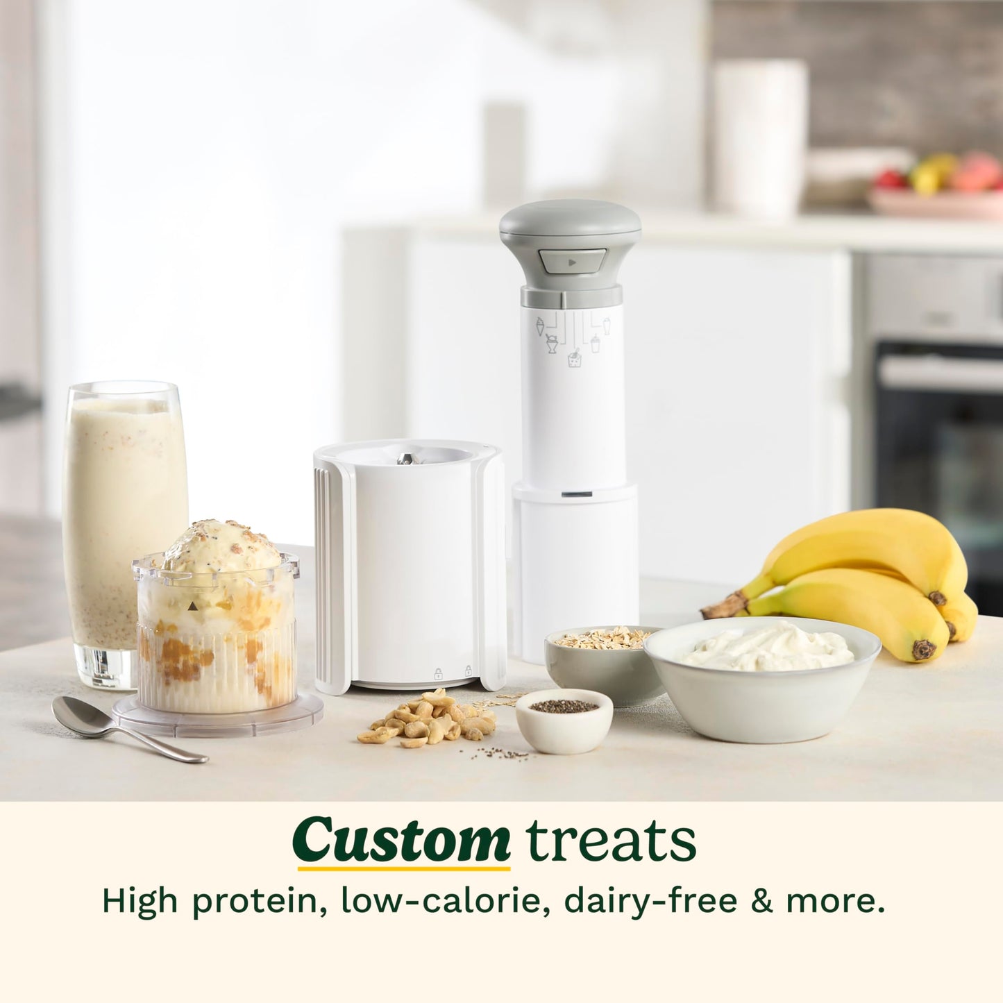 💥LAST DAY SALE 49% OFF⏰5-in-1 Frozen Treat Maker with Pints